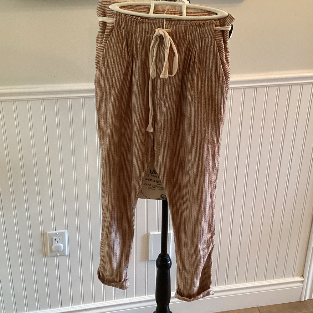 Free People Cotton Trousers